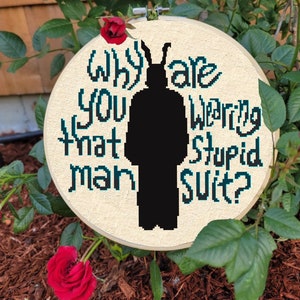 Donnie Darko Frank digital cross stitch pattern