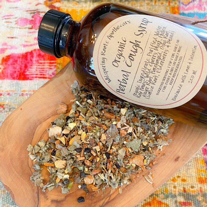 Herbal Cough Syrup Etsy