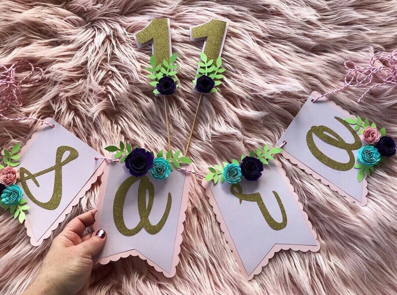 Personal Paper Banner Nursery Decor Paper Banner Baby Etsy