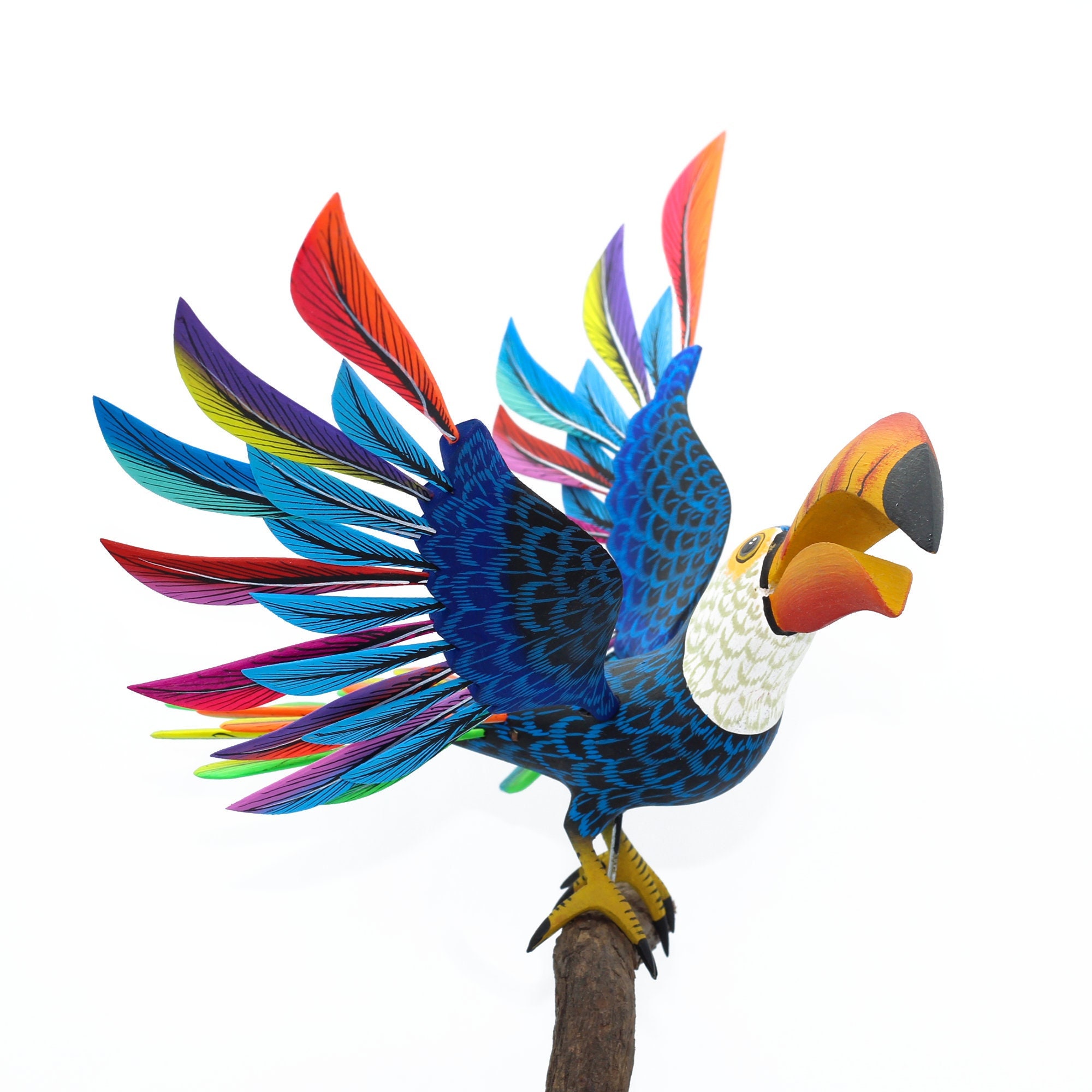 Alebrije Bird Tucan Oaxaca 1 Pc - Etsy