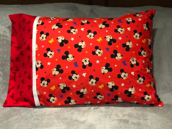 mickey mouse pillow case