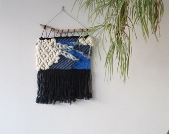 Woven Wall Hanging / Textile Weaving / Wall Art Tapestry /