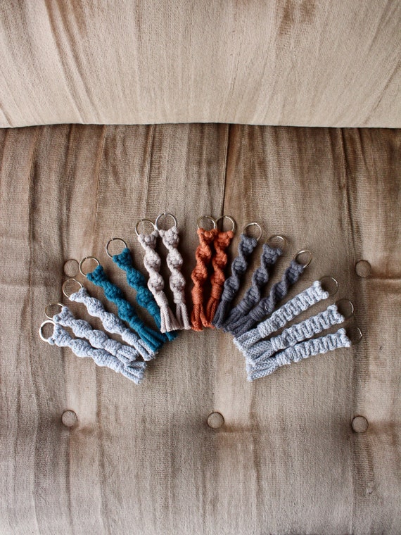 Macrame Keyrings Macrame Keychain Bag Accessory Macrame
