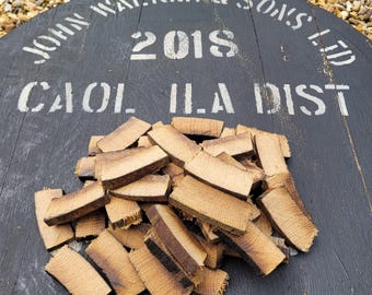 Whisky escocés CAOL ILA en trozos de barril de 300 g para ahumar, añejar en madera, alcohol para barbacoa, elaboración casera