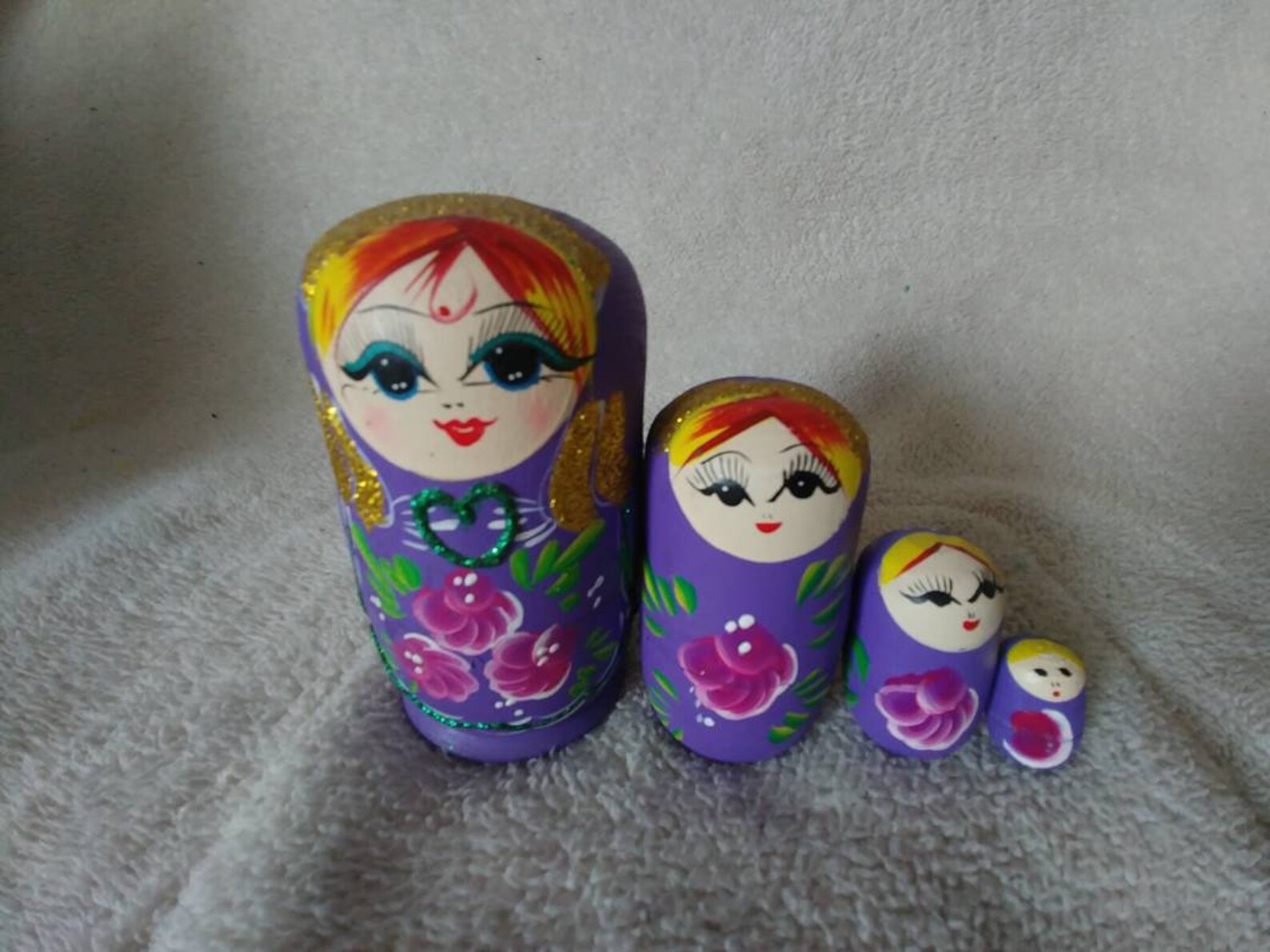 Russian Nesting Doll Craft Painted Etsy