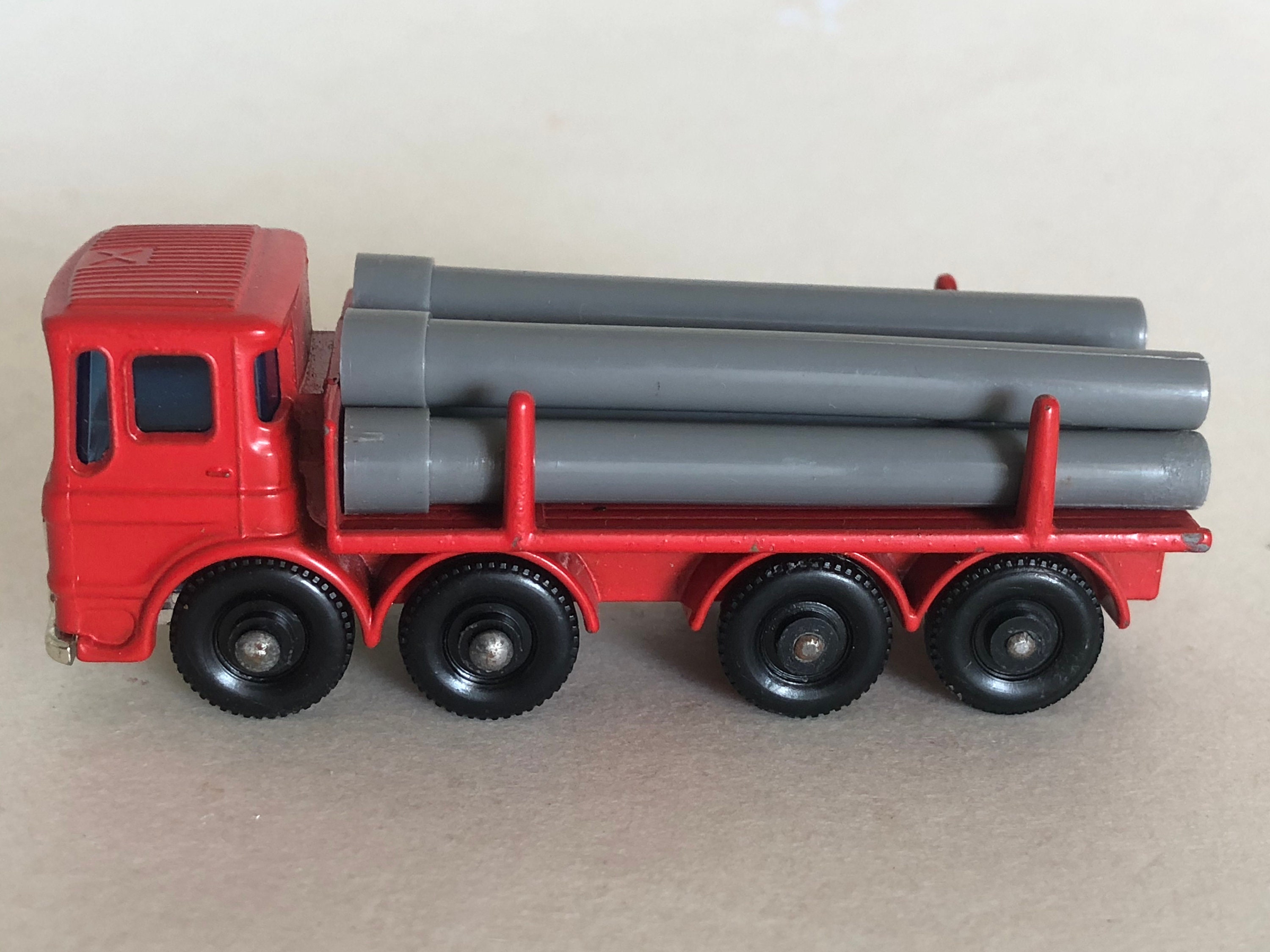 Matchbox No. 10C Leyland 8 Wheels Pipe Truck in Near Mint - Etsy Matchbox No. 10C Leyland 8 Wheels Pipe Truck in Near Mint - Etsy