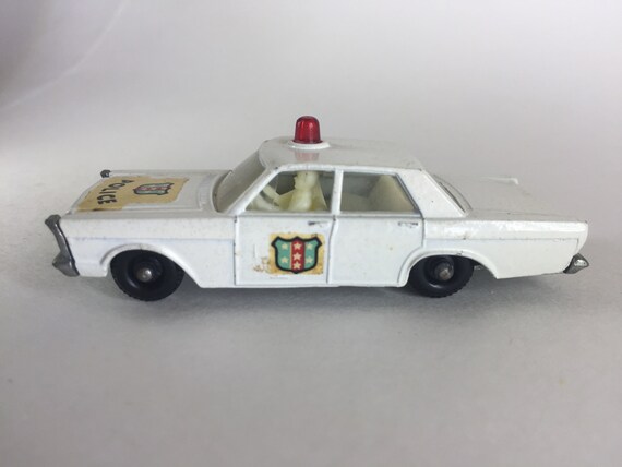 matchbox ford galaxie police car