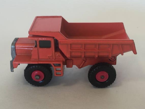 vintage matchbox dump truck