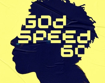 GodSpeed60: A font designed by Charlie Coombs