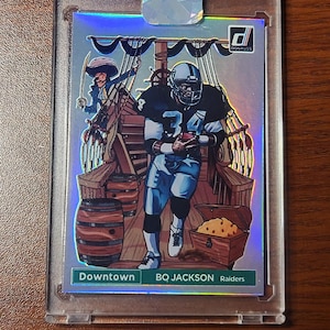 NFL Donruss Downtown Bo Jackson custom homemade