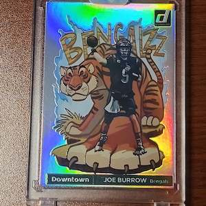 NFL Donruss Downtown Joe Burrow