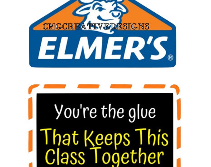 ELMERS GLUE SVG / Png Etsy