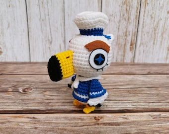 Gulliver crochet doll duck animal amigurumi handmade birthday gifts soft toy