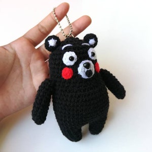 Puppe Schlüsselanhänger gehäkelte Plüsch Amigurumi Tasche Accessoires Geschenke für ihn Geburtstag neue Jahr bemycrafts