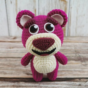 Bear lots o huggin doll animal crochet  amigurumi toys stuff handmade kawaii gifts for birthday new year