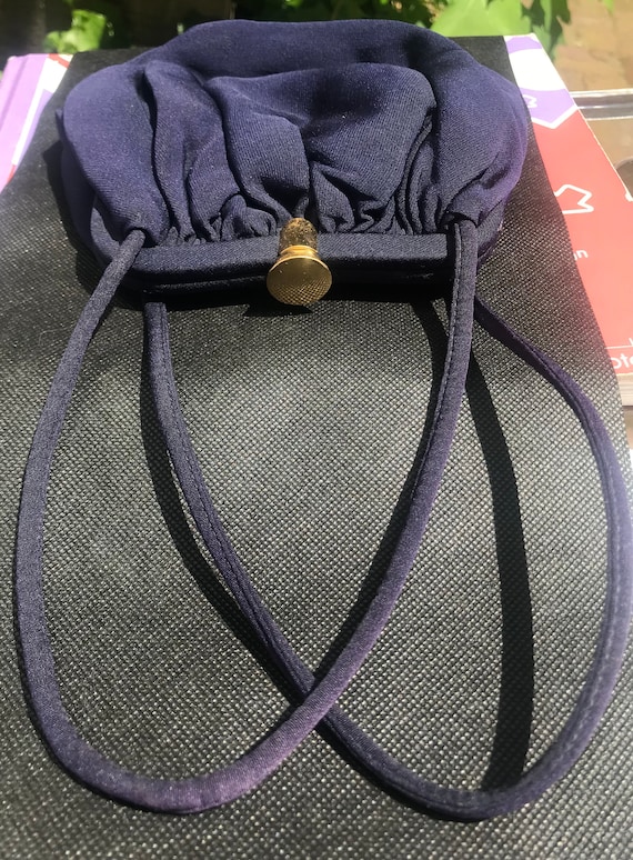 Julius Resnick Navy Purse
