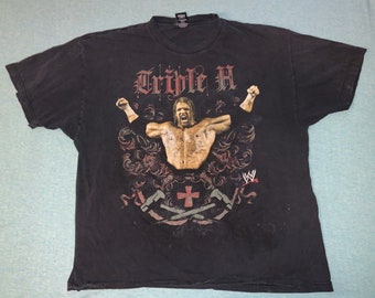 Triple H - Vintage WWF T Shirt XL; Hunter Hearst Helmsley HHH wwe wrestling tshirt