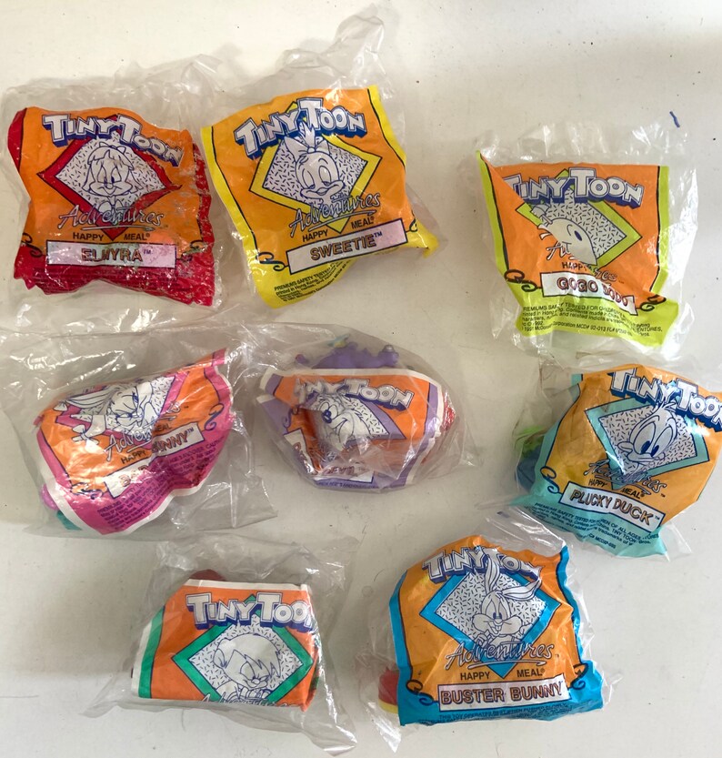 mcdonalds tiny toons toys