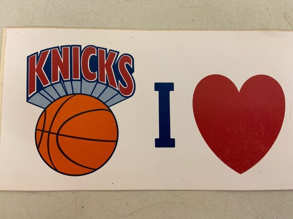 Ny Knicks Logo Wall Decal Nba New York Knicks Basketball