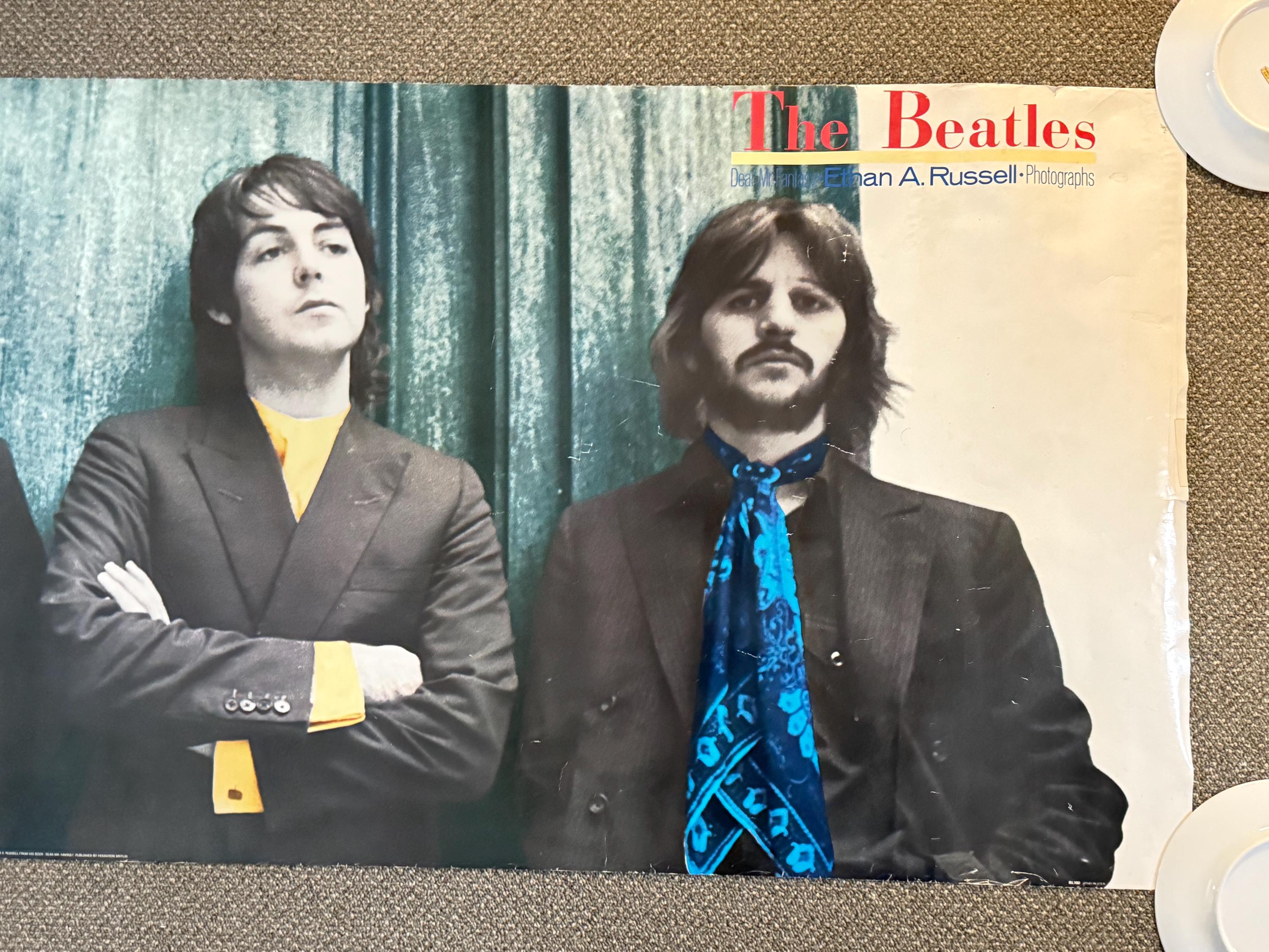 THE BEATLES - Vintage Poster 1987; Dear Mr. Fantasy by Ethan