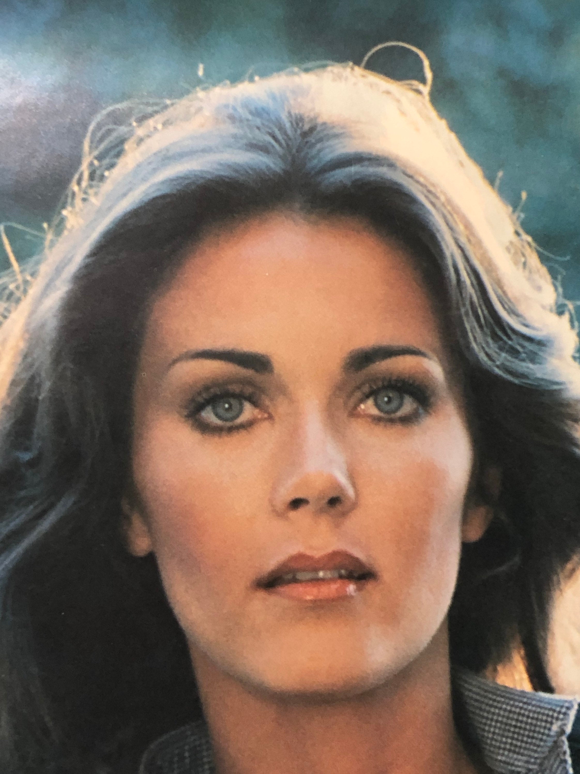 Lynda Carter Blue Poster