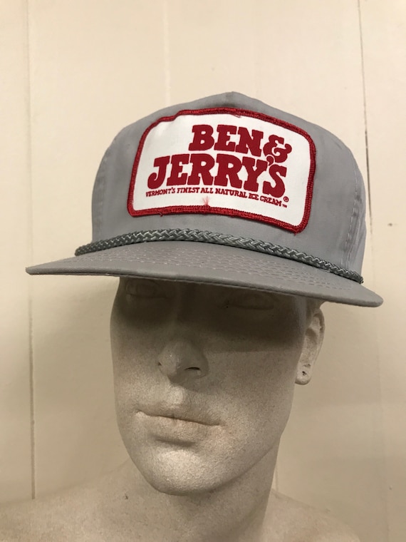Ben & Jerry's Vermonts Finest Gray Trucker Hat w/