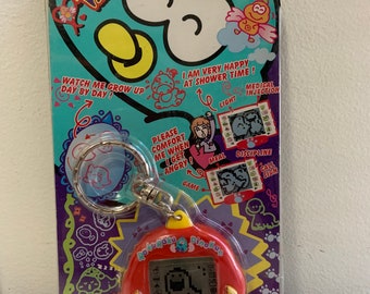 NEW Dinkie Dino Virtual Pet - Tested and Working - Red Tamagotchi
