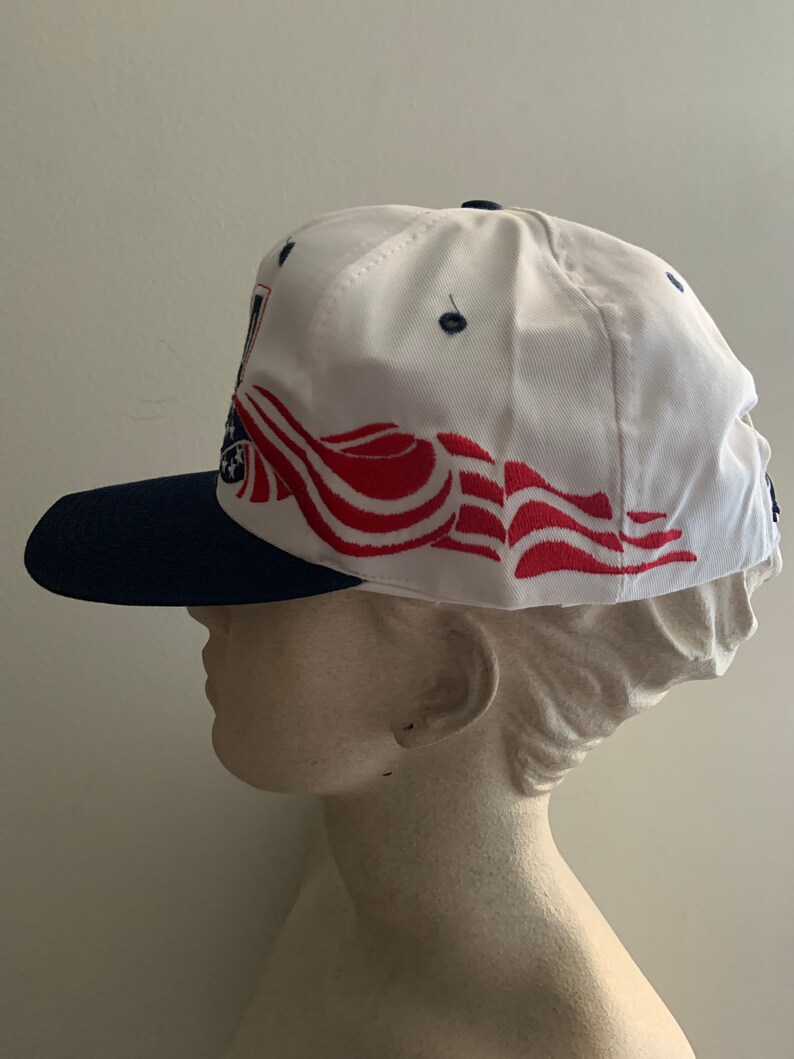 1996 Team USA Olympic/ American Flag Logo Baseball Hat - Etsy