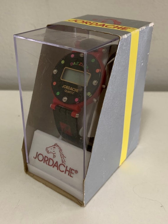 NEW Vintage Jordache Dazzler 1980s Watch in Box /… - image 4