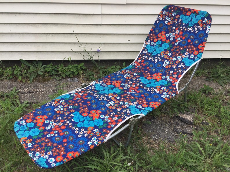 Nos Vintage Kettler Folding Chaise Lounge Chair W New Fl Fabric Cover 5 Available Outdoor Gardening Home Living - Kettler Chaise Lounge Nos Vintage Kettler Folding Chaise Lounge Chair W New Fl Fabric Cover 5 Available Outdoor Gardening Home Living - Kettler Chaise Lounge