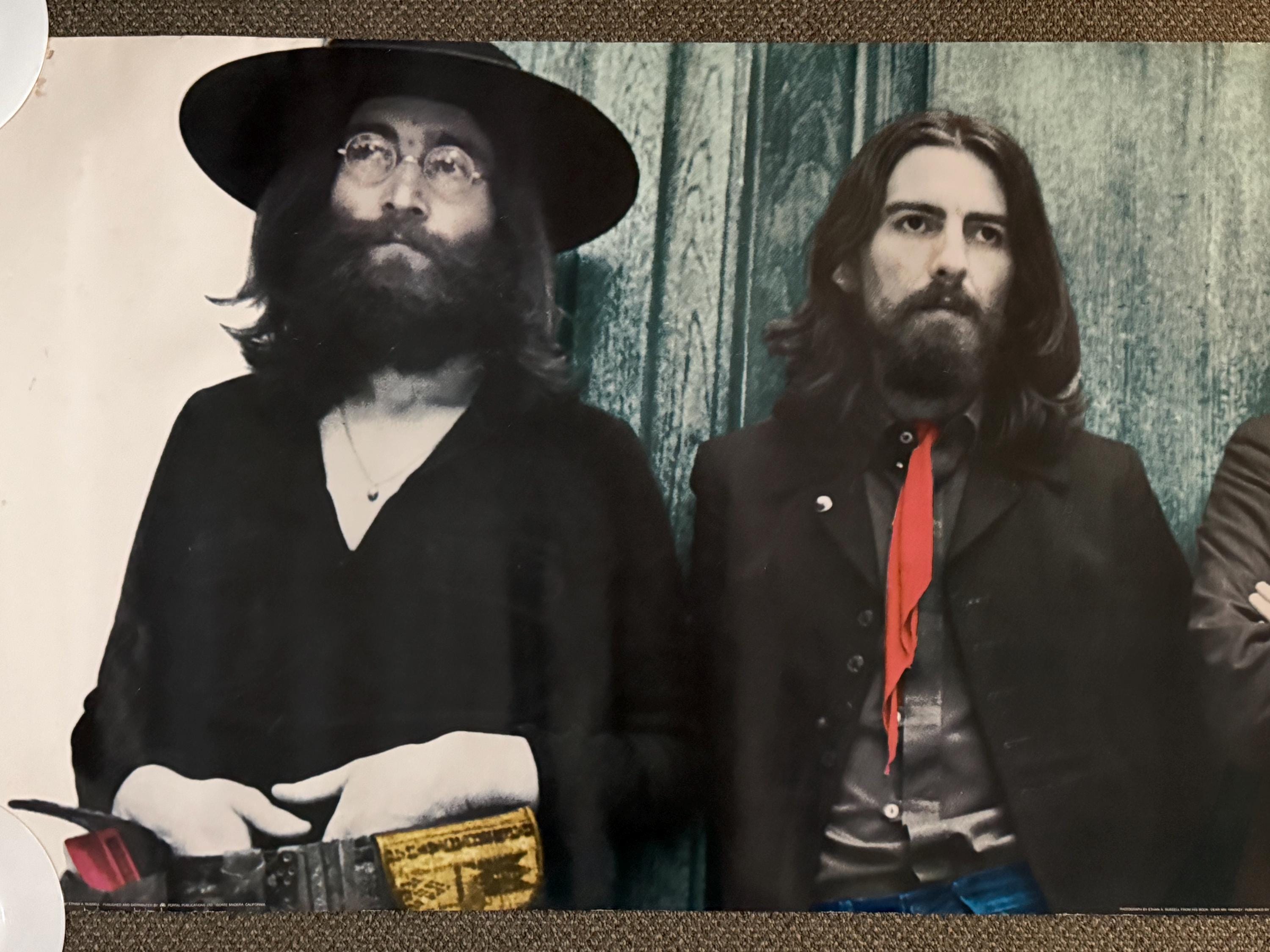 THE BEATLES - Vintage Poster 1987; Dear Mr. Fantasy by Ethan