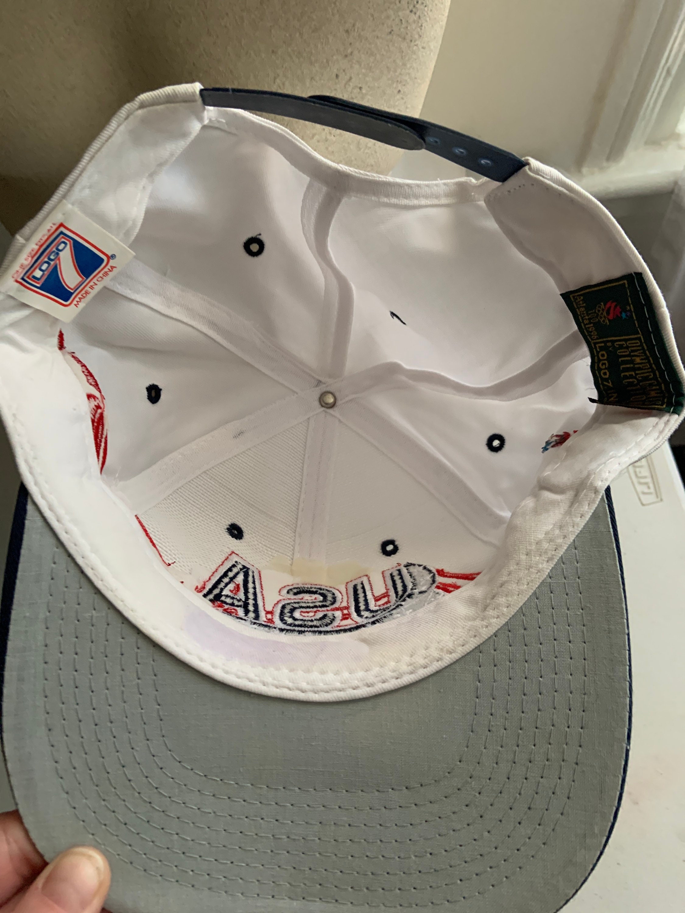 1996 Team USA Olympic/ American Flag Logo Baseball Hat | Etsy