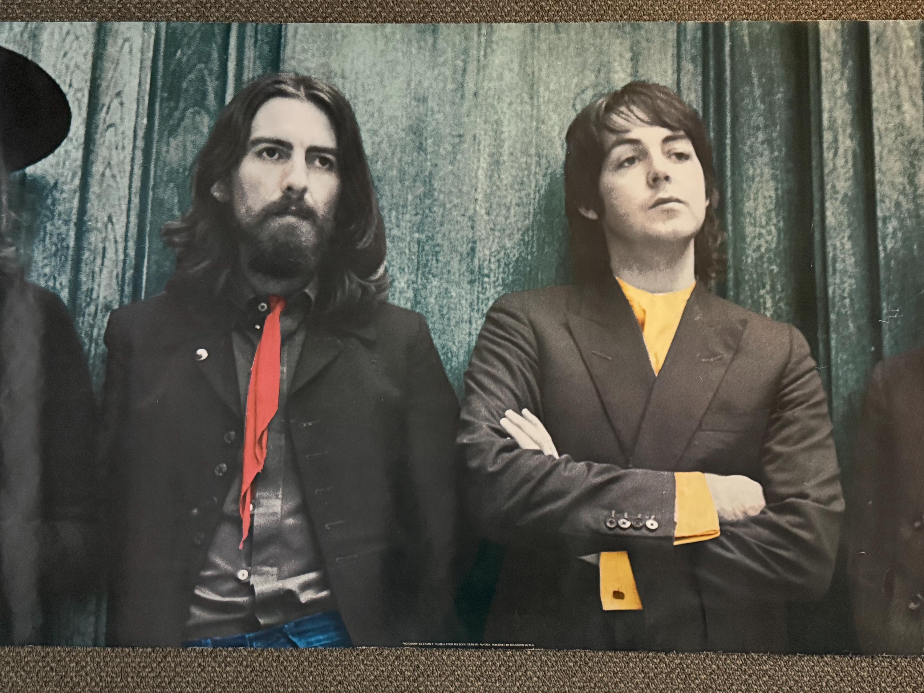 THE BEATLES - Vintage Poster 1987; Dear Mr. Fantasy by Ethan