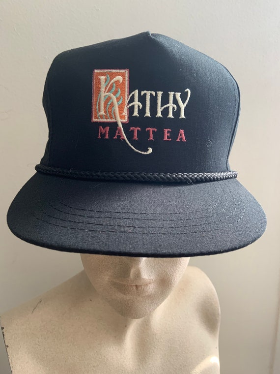 Kathy Mattea Embroidered Black Hat - Never Worn! … - image 9