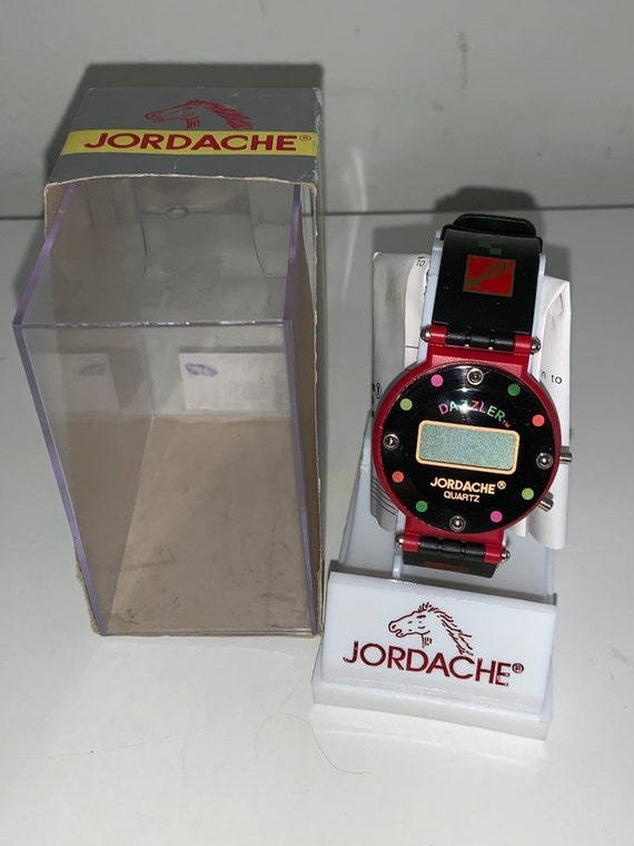 NEW Vintage Jordache Dazzler 1980s Watch in Box /… - image 2