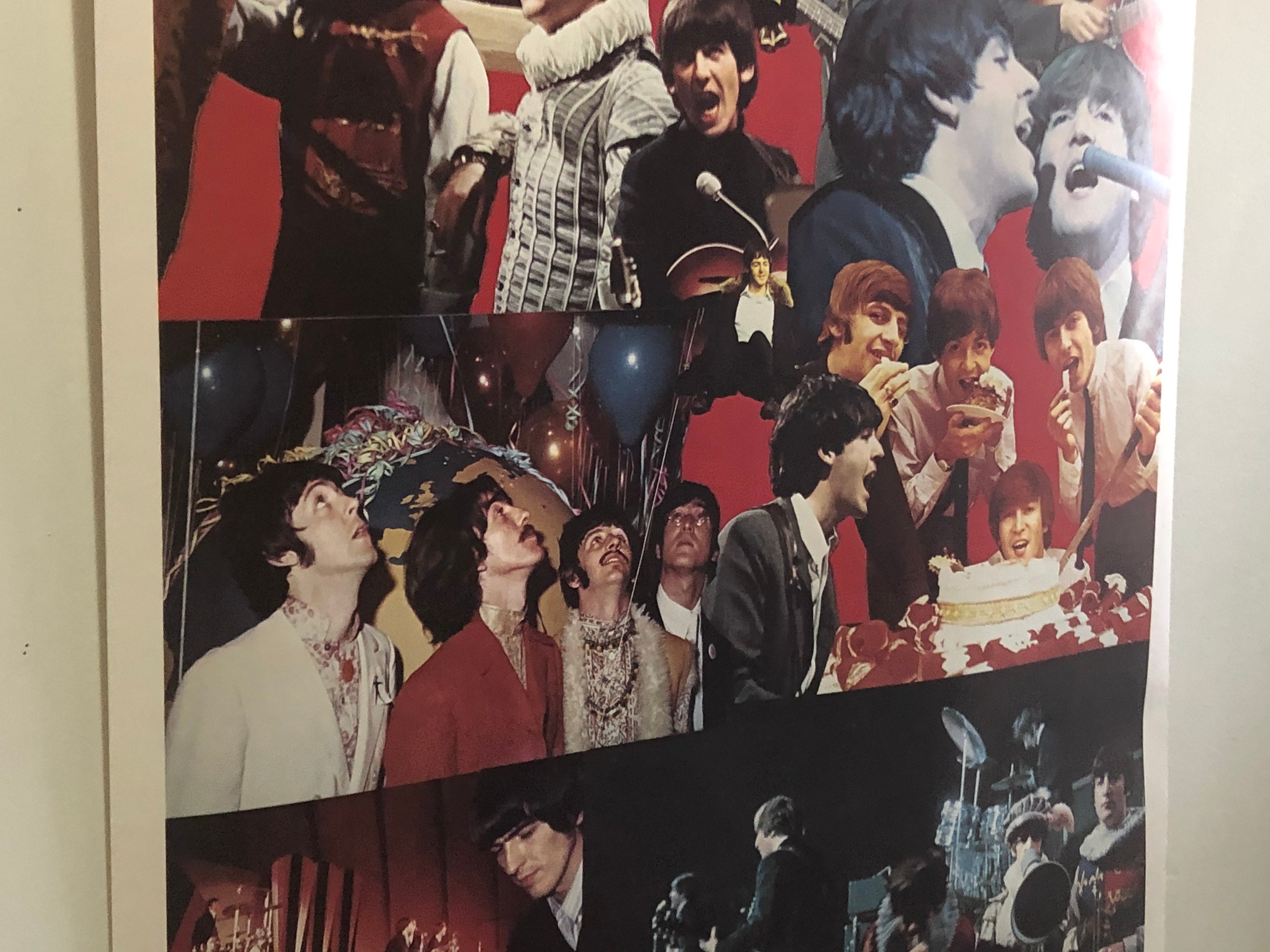 The Beatles - Original 1976 Vintage Collage Poster - 23”x 35” - Etsy