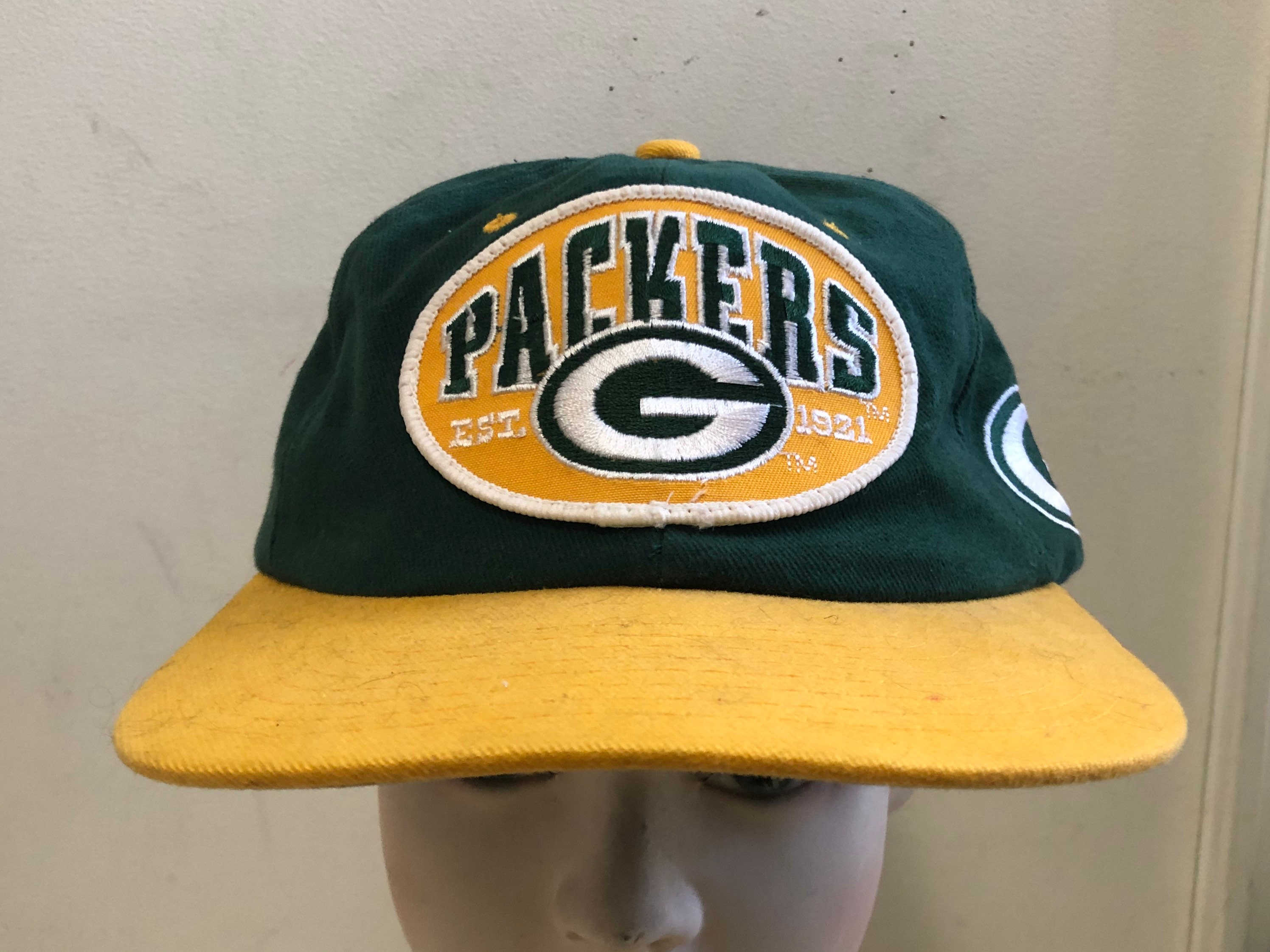 Green Bay Packers 1990s NUTMEG Snapback Hat Vintage 90s NFL | Etsy