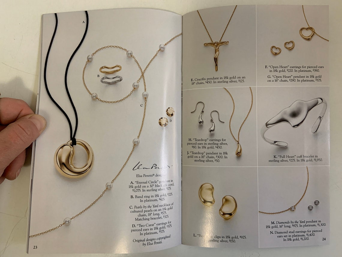 Tiffany & Co. 1997 Fall Selections Vintage Blue Book Jewelry Etsy