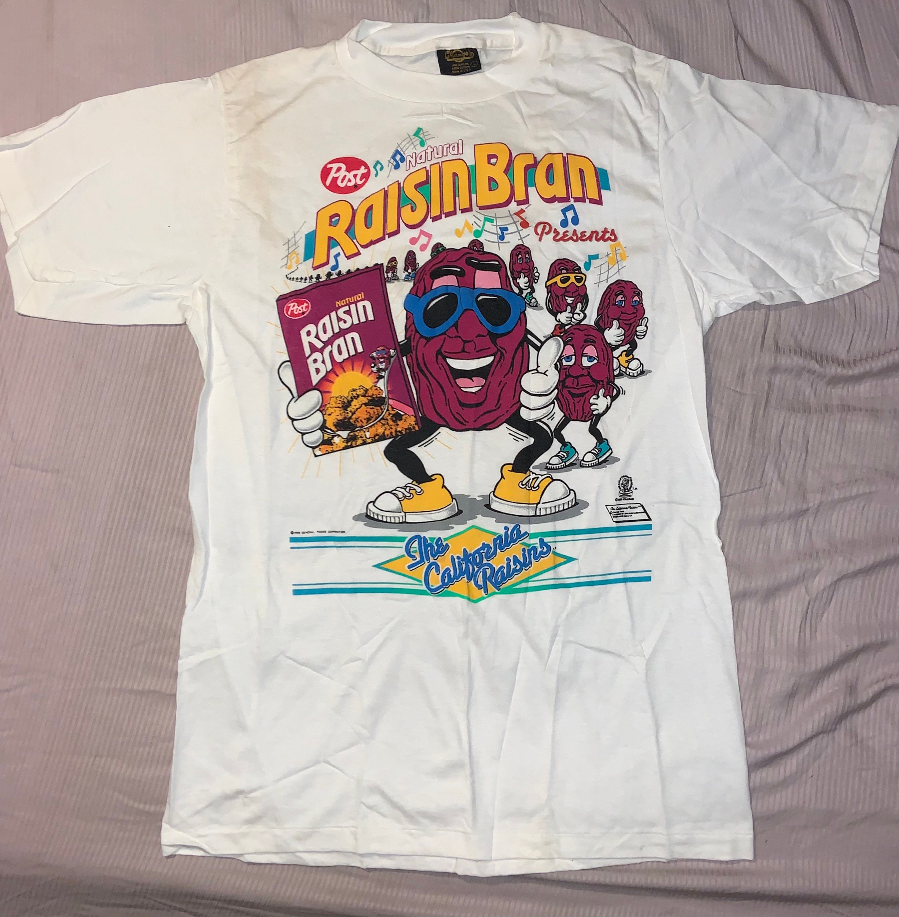 california raisins t shirt