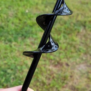 Tree Planting Auger: 1.6 inch Plug Seedling Planter, 9 inch Painted Steel