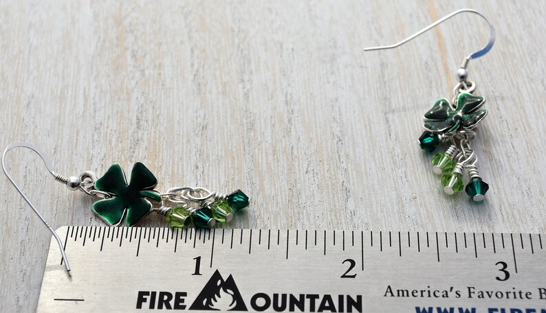 NOLITOY Shamrock Earrings - 2 Pairs, Creative Clover Dangle Ear Pendants For St. Patrick's Day - View #11
