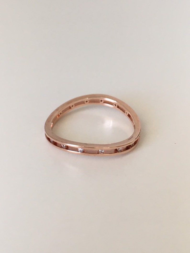 Minimalist Ring Rose Gold Minimalist Ring Rose Gold Ring Delicate Ring Belinha Diamond Ring