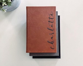 Personalized Journal For Her | Mother's Day Gift |  Gift for Wife | New Mom Gift | Engraved Leather Journal