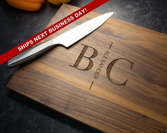 Personalized Wood Cutting Board | Engraved Wedding Gift | Housewarming Gift | Custom Wedding Gift | Anniversary Gift | Engraved Gift | 288