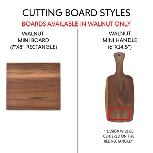 Personalized Walnut Cutting Board for Grandma | Everything Tastes Better From Mimi's Kitchen | Mother's Day Present | Gift for Mom | 319 image 4
