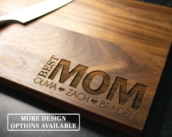 Mother's Day Gift Ideas | Mother's Day Cutting Boards | Custom Mothers Day Gift | Multiple Options