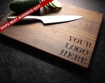 Custom Company Logo Cutting Board Engraved Cutting Board Personalized Cutting Board Housewarming Gift Anniversary Gift  Engagement 205