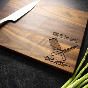 Father's Day Gift | Engraved Wood Cutting Board | Gift for Dad or Stepdad | Best Dad Present | Customized for Him | Multiple Options Option 232
