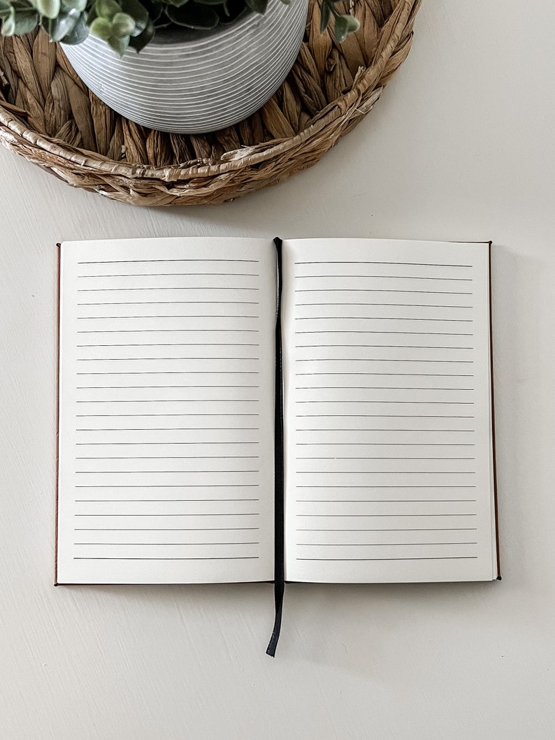 Personalized Laser Engraved Leather Journal Woman's Etsy