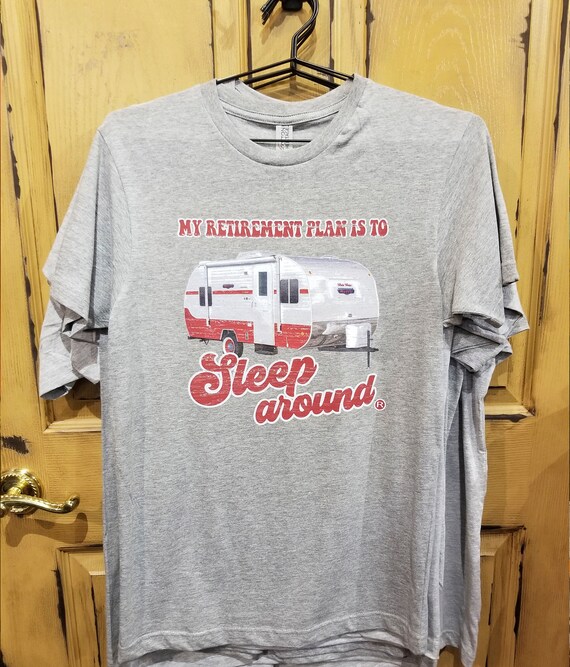 funny camping shirts